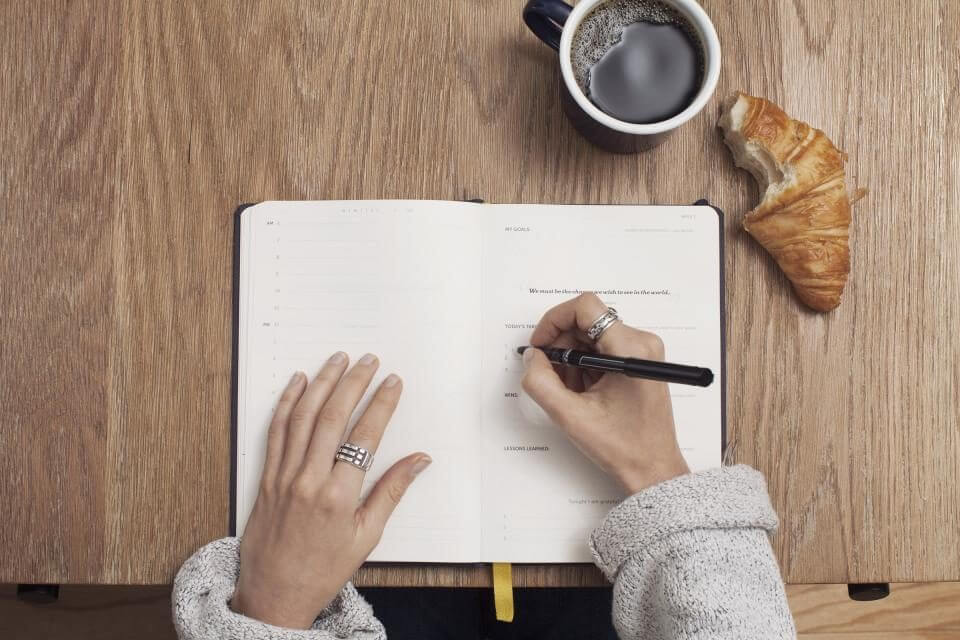 ノートに書く